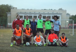 ФК РФС тренировка стадион «Автомобилист» май 2015 г.